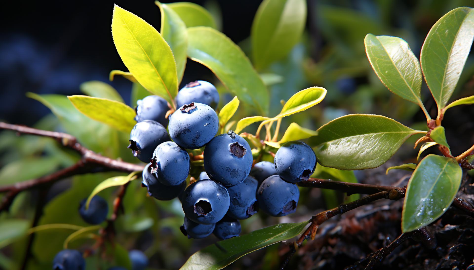 Blueberries crop pollination